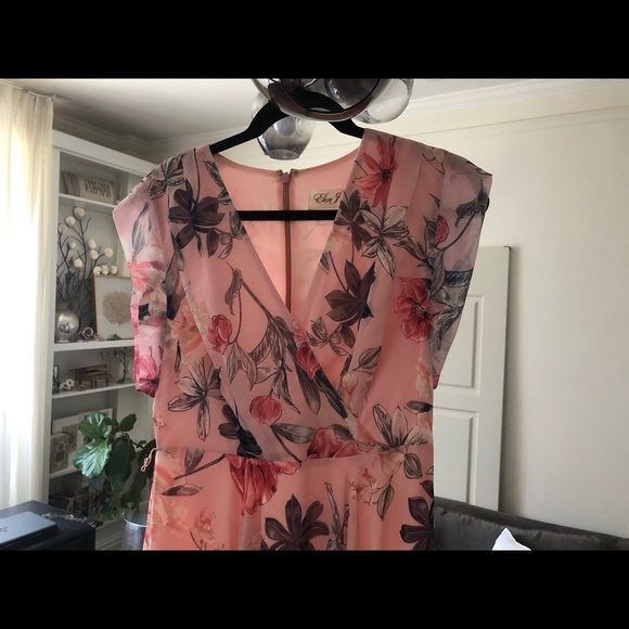 Floral Ruffle High/Low Maxi Dress - Picture 2 of 7